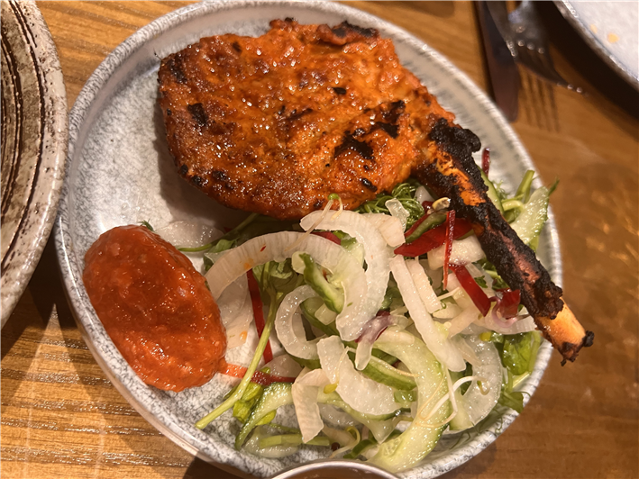 tandoori lamb chop